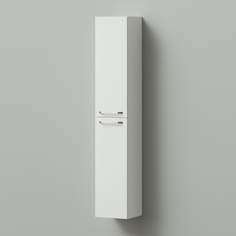 Пенал подвесной/напольный Итана White 30 300х300х1700 с бельевой корзиной