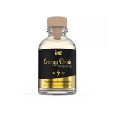 Массажный гель с согревающим эффектом Energy Drink 30 мл INTT
