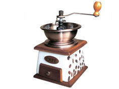 Мельница-кофемолка ручн.керам. Z-1037 Zeidan ручн. керам. бел-кор.(х30)