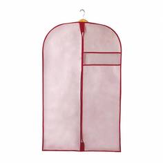 Чехол для одежды "Хризантема", Д1300 Ш600, розовый, бордовый, UC-79-1 Handy Home