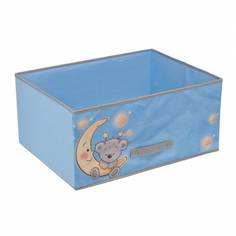 Короб для хранения "Мишка", Д540 Ш400 В250, голубой, UC-103 Handy Home