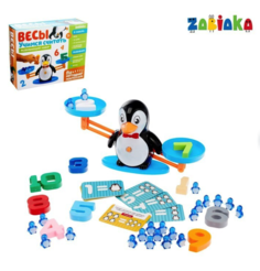 Развивающая игра ZABIAKA Весы, Учимся считать, по методике Монтессори 4459736 Забияка