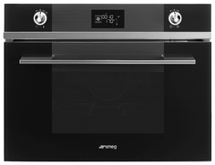 Встраиваемый электрический духовой шкаф Smeg SF4102VCN Black