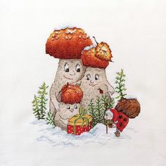 Набор для вышивания Neocraft «Праздник в лесу» ВЛ-31