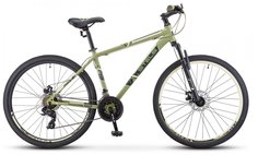 Велосипед Stels Navigator 700 D F020 27.5 (2022) 21 хаки (требует финальной сборки)