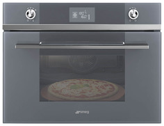 Встраиваемый электрический духовой шкаф Smeg SFP4102PZS Silver