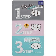 Набор средств для очистки пор Holika Holika Pig Nose Clear Black Head 3 Step Kit, 2 шт