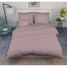 Пододеяльник евро 200х220 см поплин Аметист Ивановотекстиль