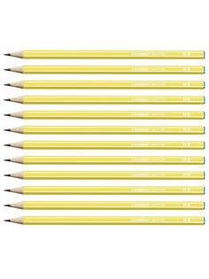 Карандаш чернографитный HB STABILO Pencil, 12шт 160/05-HB