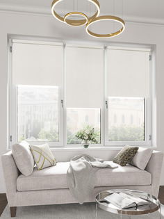 Рулонная штора LEGRAND БРИЗ ширина 120 длина 175 цвет снежно-белый