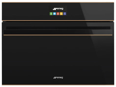 Встраиваемый электрический духовой шкаф Smeg SF4604VCNR1 Brown/Black