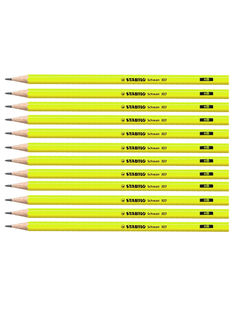 Карандаш чернографитный HB STABILO Schwan, 12шт 307/050HB