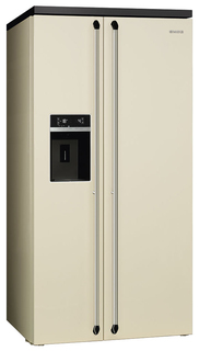 Холодильник Smeg SBS963P Beige
