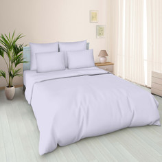 Пододеяльник 180х215 поплин однотонный Жемчужный Ивановотекстиль