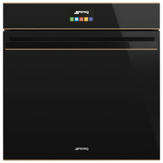 Встраиваемый электрический духовой шкаф Smeg SFP6604NRE Brown/Black