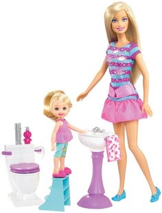 Игровой набор Barbie серия Кем быть Няня R4303