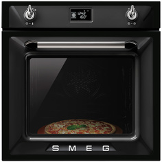 Встраиваемый электрический духовой шкаф Smeg SFP6925NPZ Black