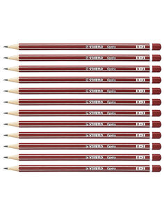 Карандаш чернографитный B STABILO Opera, 12шт 285/B