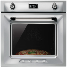 Встраиваемый электрический духовой шкаф Smeg SF6922XPZ Silver