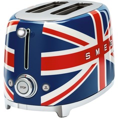 Тостер Smeg TSF01UJEU Blue/Red