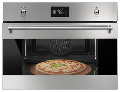 Встраиваемый электрический духовой шкаф Smeg SFP4390XPZ Silver