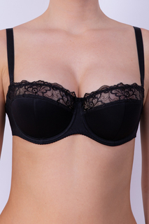 Бюстгальтер женский Milavitsa 127510 черный 90C