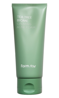 Пенка для умывания с зеленым чаем против акне Farmstay Tea Tree Biome Acne Foam, 180 мл