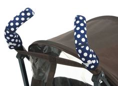 Чехлы Choopie CityGrips (Сити Грипс) на ручки для коляски-трости 367/4226 polka-dot navy
