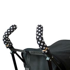 Чехлы Choopie CityGrips на ручки для коляски-трости 366/3318 polka-dot black