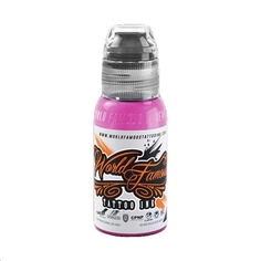 Краска для тату World Famous Rushmore Magenta, 30 мл, розовая