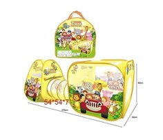 Игровая палатка Shantou нейлон, с тоннелем, в сумке 005-AX