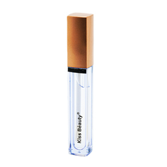 Прозрачный блеск гдя губ Kiss Beauty с эффектом жидкого стекла Welly Well