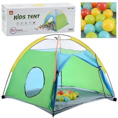 Игровая палатка Oubaoloon 107х109х90 см, 50 пластиковых шариков, в коробке T002