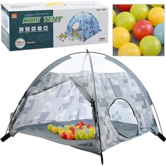 Игровая палатка Oubaoloon 107х109х90 см, вход со шторками, в коробке T001