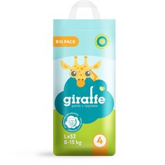 Подгузники-трусики Lovular Giraffe Big L 8-15кг 52шт 429825