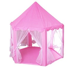 Игровая палатка КНР Шатер, розовый, 140х140х135 см 5202420