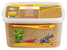 Грунт натуральный для аквариума Gravel Ocher (Охра) d 0-2 мм 6 л Sera