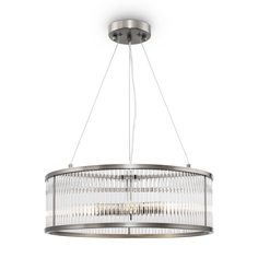 Подвесная люстра никель Freya Savoy FR5053PL-06N