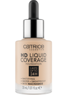 Тональный крем CATRICE HD Liquid Coverage Foundation 010 Light Beige 30 мл