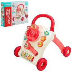 Развивающий центр BEIYING TOYS/R музыкальные ходунки 2в1 Я рулю свет, звук JB0333961