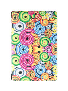 Чехол для планшета Samsung Tab A8 2021 (X200/X205) "Краски" с магнитом Mobileocean