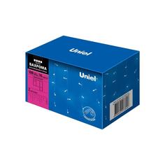 Уличная светодиодная гирлянда Uniel бахрома 220V белый