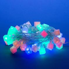 Светодиодная гирлянда Uniel Кубики 220V разноцветный ULD-S0700-050/DTA MULTI CUBES-1 07932