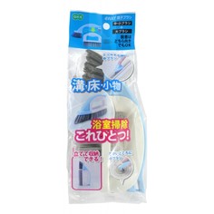 Щетка для ванны "Утюжок" OHE 4 Waybrush, 2 в 1 с ручкой и съемной верхней частью