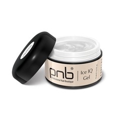 Моделирующий гель для ногтей PNB Ice IQ Gel UV LED прозрачный 15 мл