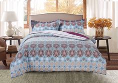 Комплект постельного белья Paisley collection by Selena "Северное сияние" семейный