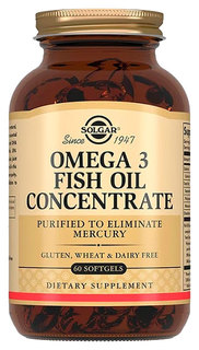 Омега-3 Solgar концентрат рыбьего жира капсулы 60 шт.