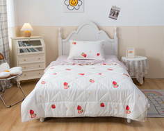 Комплект постельного белья с одеялом Sofi De Marko Strawberry полутороспальный Дет-Ком-44