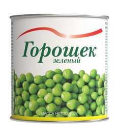 Горошек зеленый Красная Линия 400 г