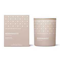 Свеча ароматическая rosenhave с крышкой, 200 г (новая) Skandinavisk
